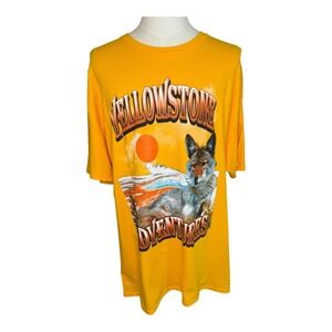 Nordstrom Yellowstone Adventures Graphic Tee Novelty T-Shirt 2XL‎